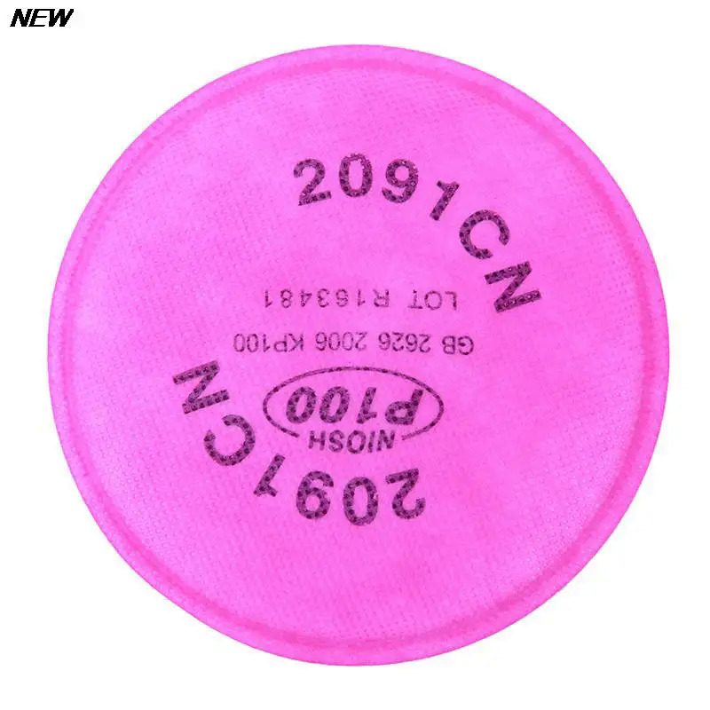 2PCS 2097/2091 Particulate Filter P100 For 3M 6200/6800/7502 Painting Spray Industry Mask Respirator PM2.5 Filter Pads. 