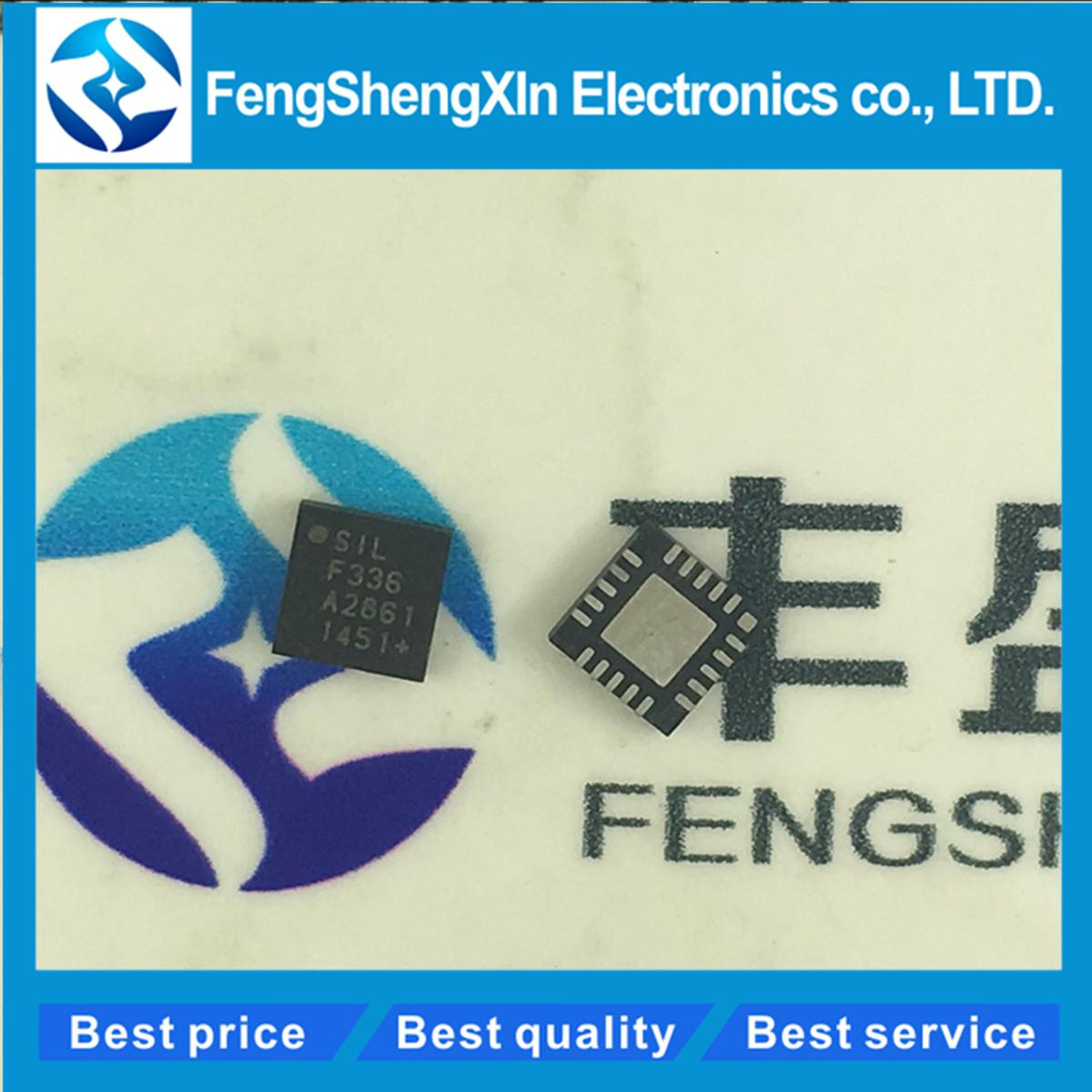 10pcs/lot New C8051F336-GMR C8051F336 F336 Mixed Signal ISP Flash MCU Family QFN-20