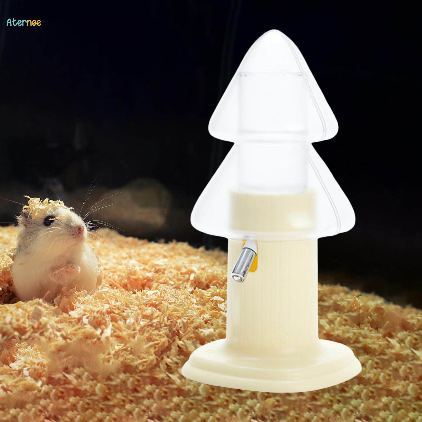 Automatic Hamster Water Bottle Rabbit Drinker Hamster Automatic Water Feeder for Squirrel , Yellow. 