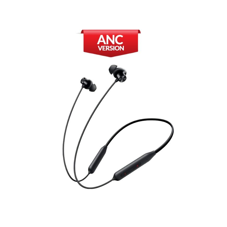 OnePlus Bullet Wireless Z2 ANC Wireless Earphones 3 Mic 45dB Hybrid Noice Cancellation  Lightweight Long Battery Life Fast Charging Neckband Style Earphone. 