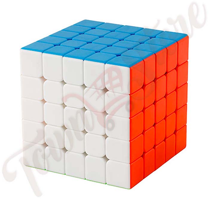 MoYu MeiLong 5x5 High Speed Cube Stickerless Matte Surface Magic Professors Cube Puzzle Toy. 