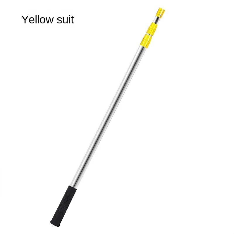 Stainless steel net bar can be positioned telescopic harpoon bar 1.5-7 meters fishing supplies Fishing Net Telescoping Handle. 