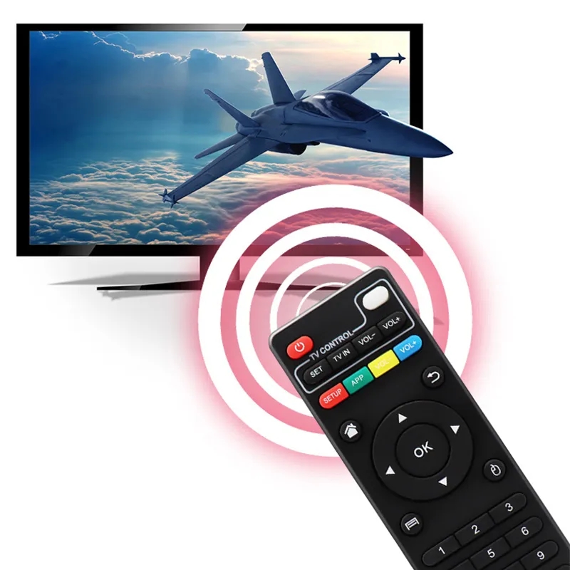 Wireless Replacement Remote Control For MXQ X96 H96 MAX/V88/TX6 T95X/T95M Mini Android TV Box For Android Smart TV Box Remote. 