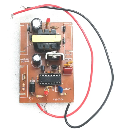Solar Adapter 12V DC to 220V Converter 3 ‍Socket/30W Mini Inverter. 