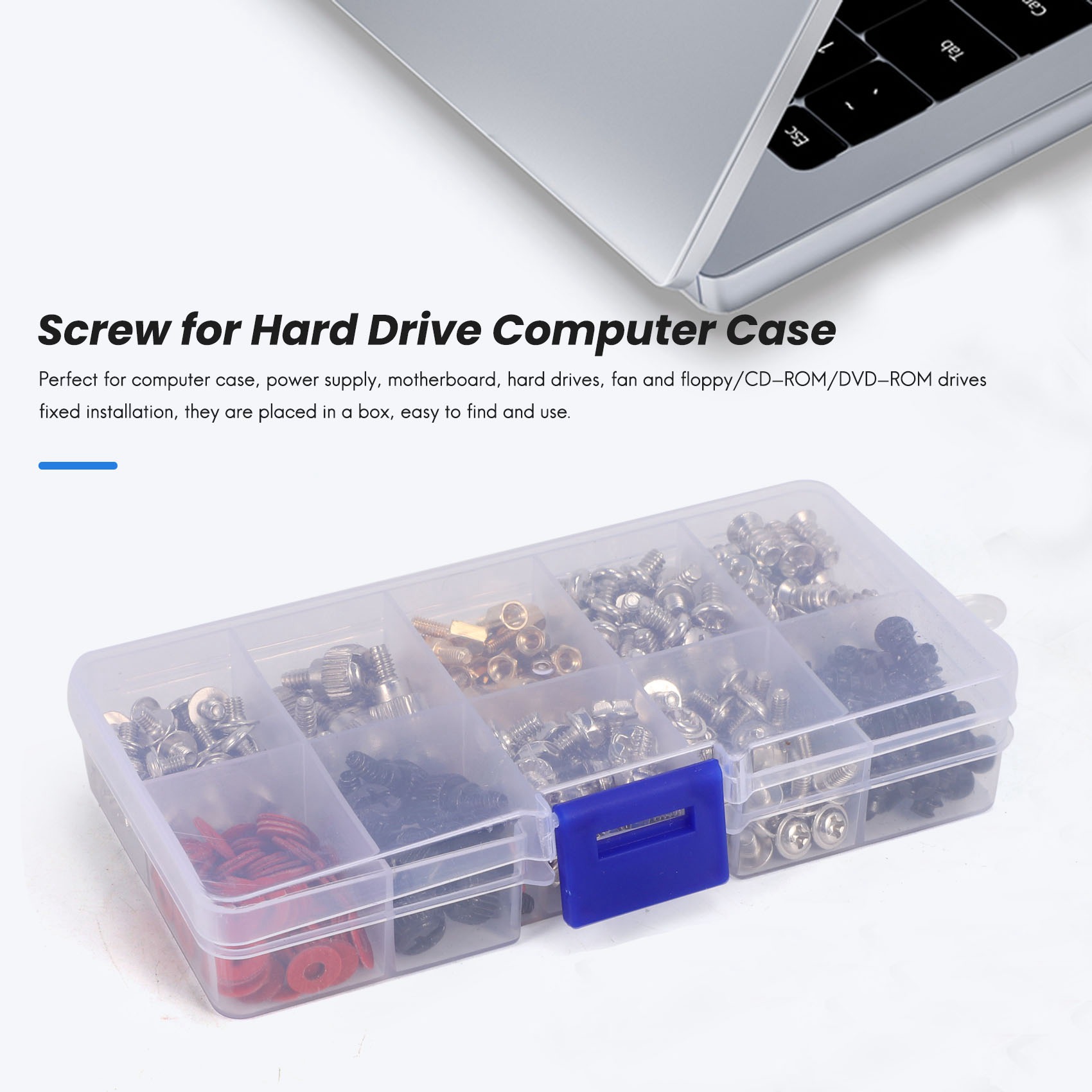360PCS Personal Computer Screw,Pc Case Screws,Motheoard Standoffs. 