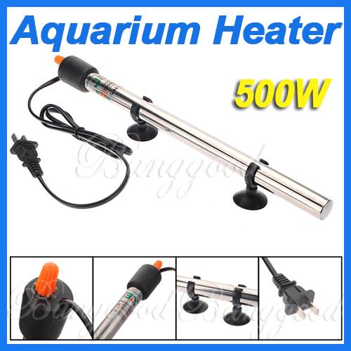 12x500W Submersible Automatic Aquarium Fish Tank Pond Water Heater up to 250L New -