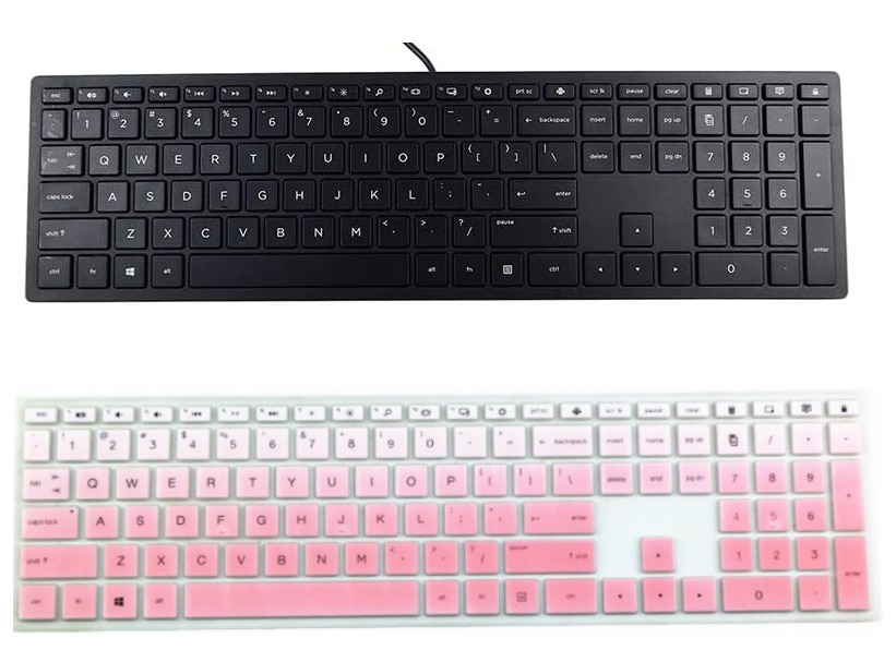 For HP Keyboard TPC-C002K TPC-C001M TPC-C001D TPC-P001K TPC-C003K  Desktop PC Keyboard Cover Protector Desktop Computer Film. 