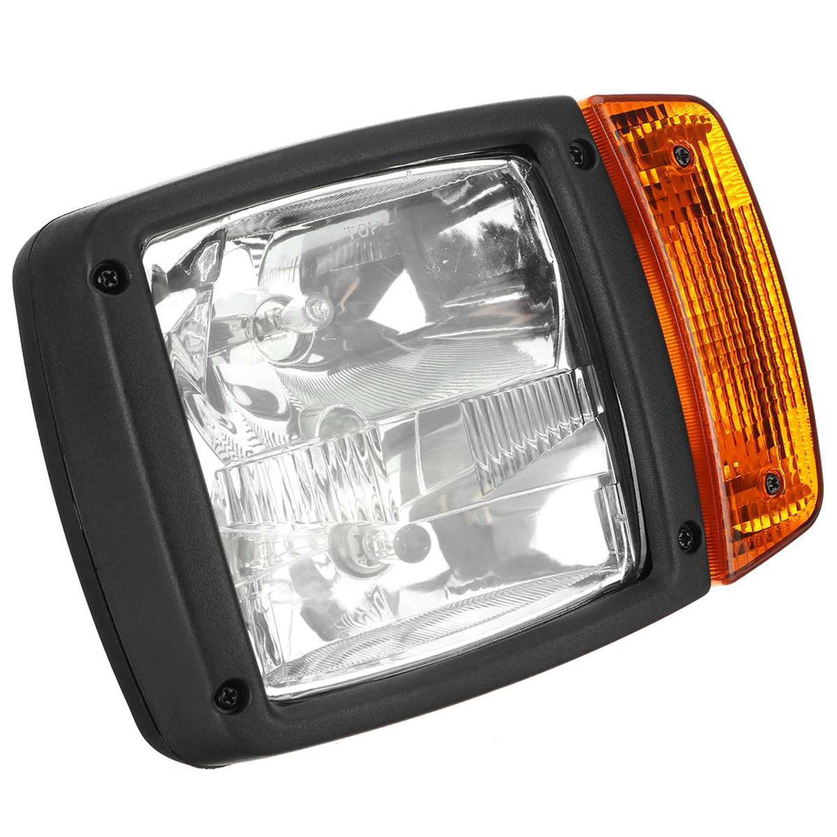 2X 24V Excavator Front LED Headlights Turn Signal Lamp Indicator Work Light A. 