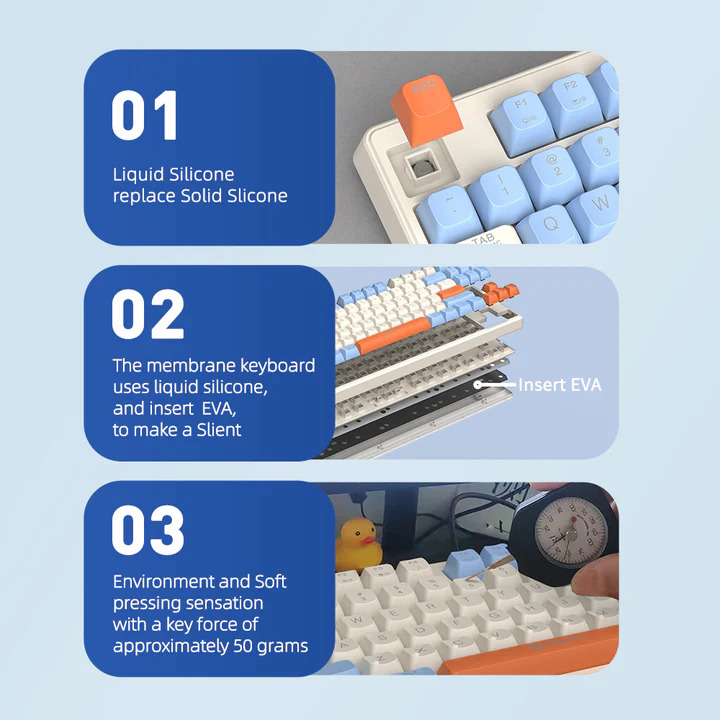 Micropack KM-269W 2.4G Rechargeable Wireless Keyboard and Mouse Combo. 