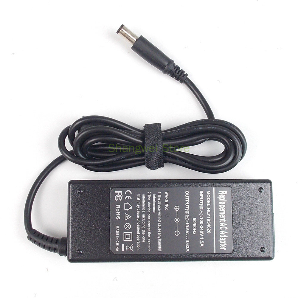 19.5V 4.62A Notebook Power Adapter Charger for Dell Vostro V13 PP26L 3500 3700 1310 3350 1220 3000 3460 3445 P16F002 1014 1721 A840. 