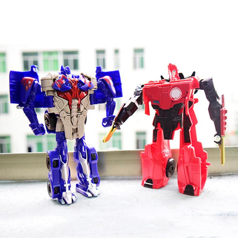 【3C VictoryEagle】Transformation Robot Car Model Action Figures Kids Toys Christmas Gifts Quality Durable. 