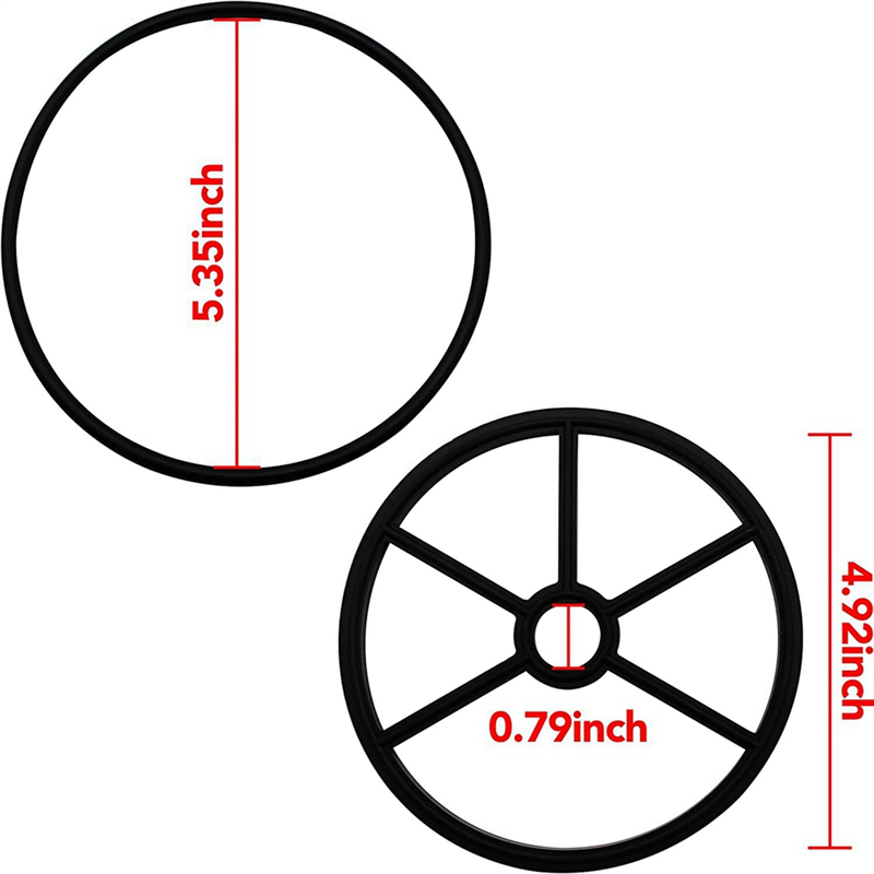 Valve Seat Spider Gasket Compatible with Hayward SPX0710XD Replacement Parts Fit for Multiport S200 and Pro Series Sand Filter Valves. 