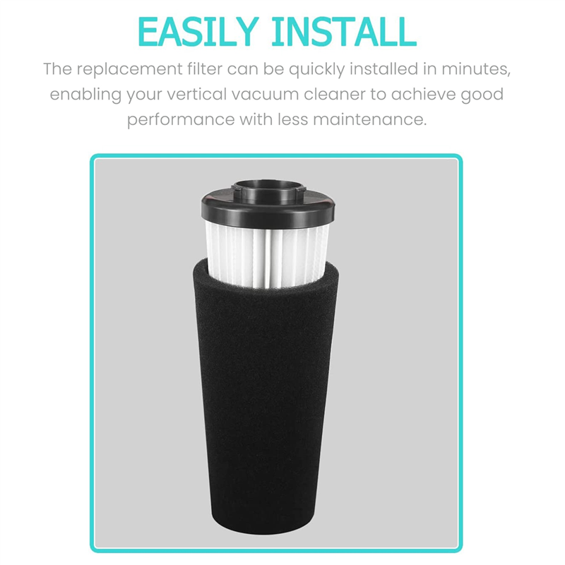 F112 Filter Replacement Spare Parts Foam Filter for Dirt Devil Upright Vacuum Cleaner UD70174 UD70174B UD70164 UD70182 UD20124. 