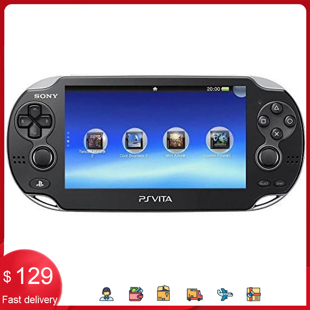 PSV 1000 Model RARE Model For playstation PSP vita 1000 Colors Has Black White and Red Blue Console has 32G 64G 128G Of memory