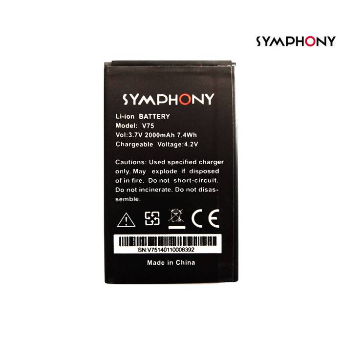 Mobile Battery for Symphony V75. 
