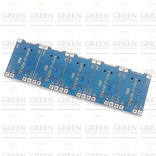 TP4056 Lithium Battery Charger With Protection Adapters TP4056 Circuit TP4056 Module Adapters 3.7V Battery Charger Circuit. 