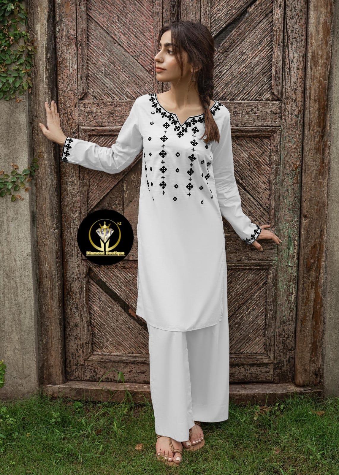 Stitched Pakistani Design Two Piece dress for women | Daraz.com.bd