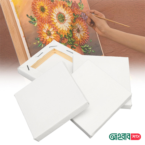 Canvas 5x5 inch (3pc) , Canvas for Painting, Canvas Board, Drawing Canvases. 