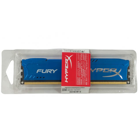 HyperX FURY 8GB DDR3 1600MHz Desktop Ram With 3Year Warranty