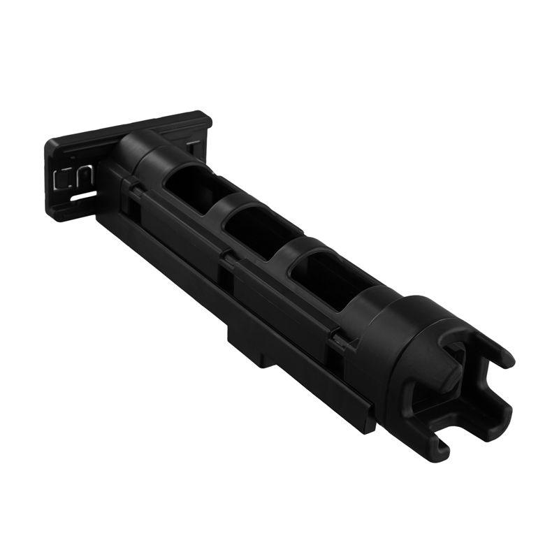 Fishing Box Rod Stand Fishing Box Rod Barrel Holder Adjustable Black