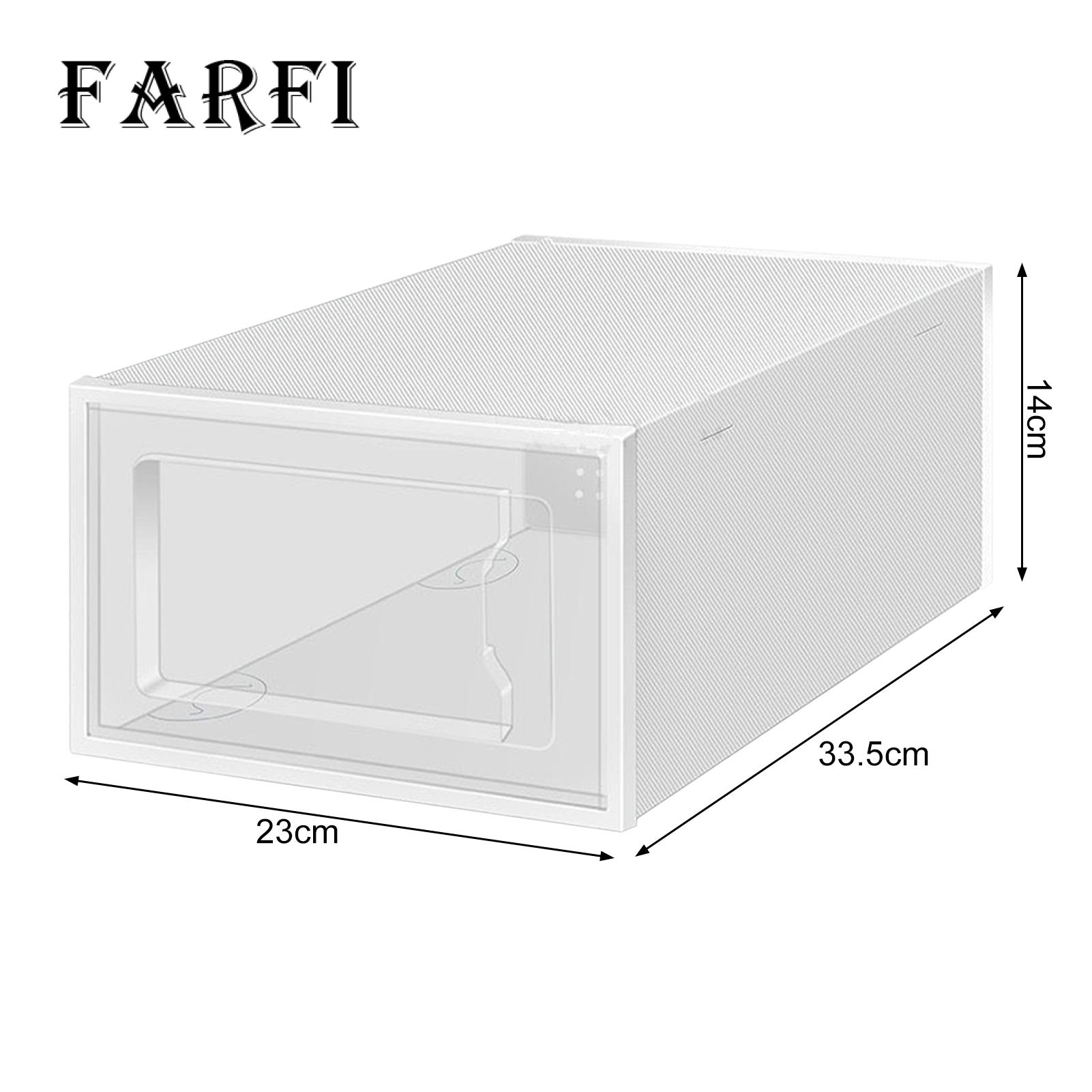 Transparent Shoe Box Stackable Shoe Storage Box Set of 3 Transparent Ventilated Large Capacity Organizer for High Heels Sneakers Buyers' Choice Acrylic Shoe Box. 