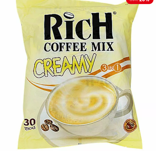 Rich Coffee Mix Creamy 540g(Barma)