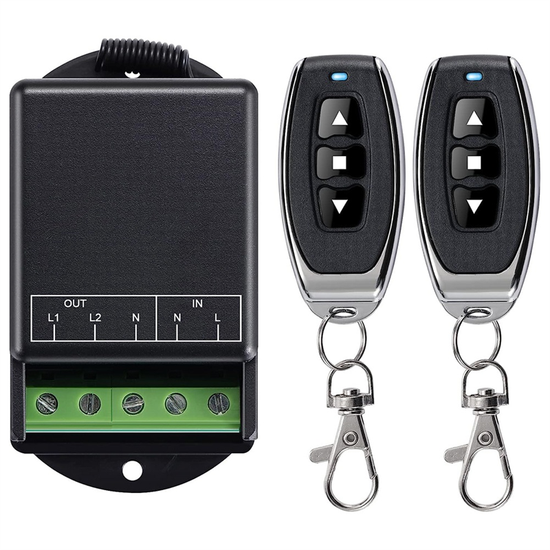 Relay Radio Frequency Switch Accessories AC100-240V 10A for Home Instruments, Water Pump, Lighting