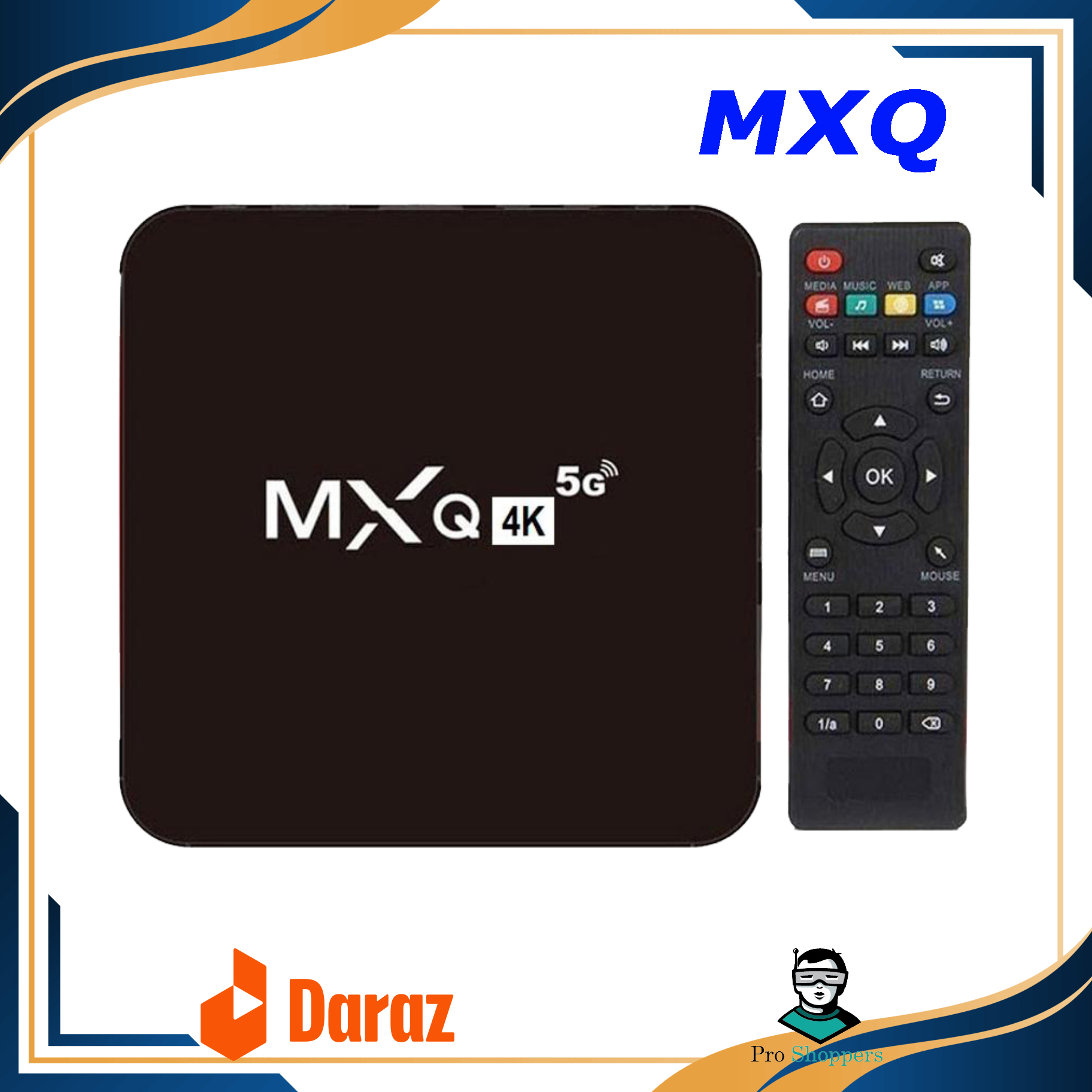 TV Box , Android  Smart TV Box MXQ Pro Android Smart TV Box - Latest Version  Android TV Box 4K TV Box Android TV Card. 
