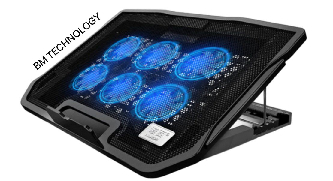 MIKUSO PEIPAH 6  LED FANS SUPER SILENT NOTEBOOK GAMING COOLING PAD (NCP-O66)
