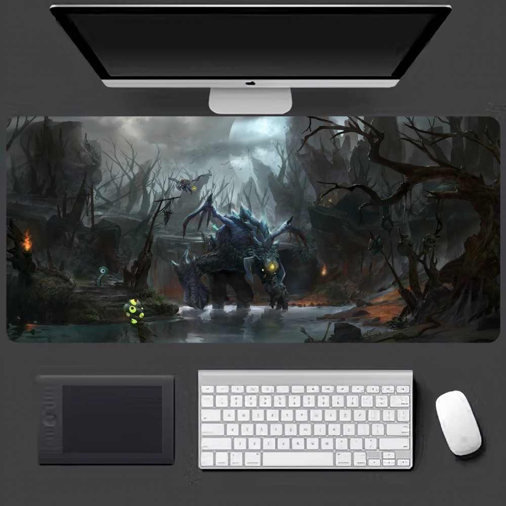 Game Dota 2 Mousepad Large Gaming Compute Gamer PC Keyboard Mouse Mat. 