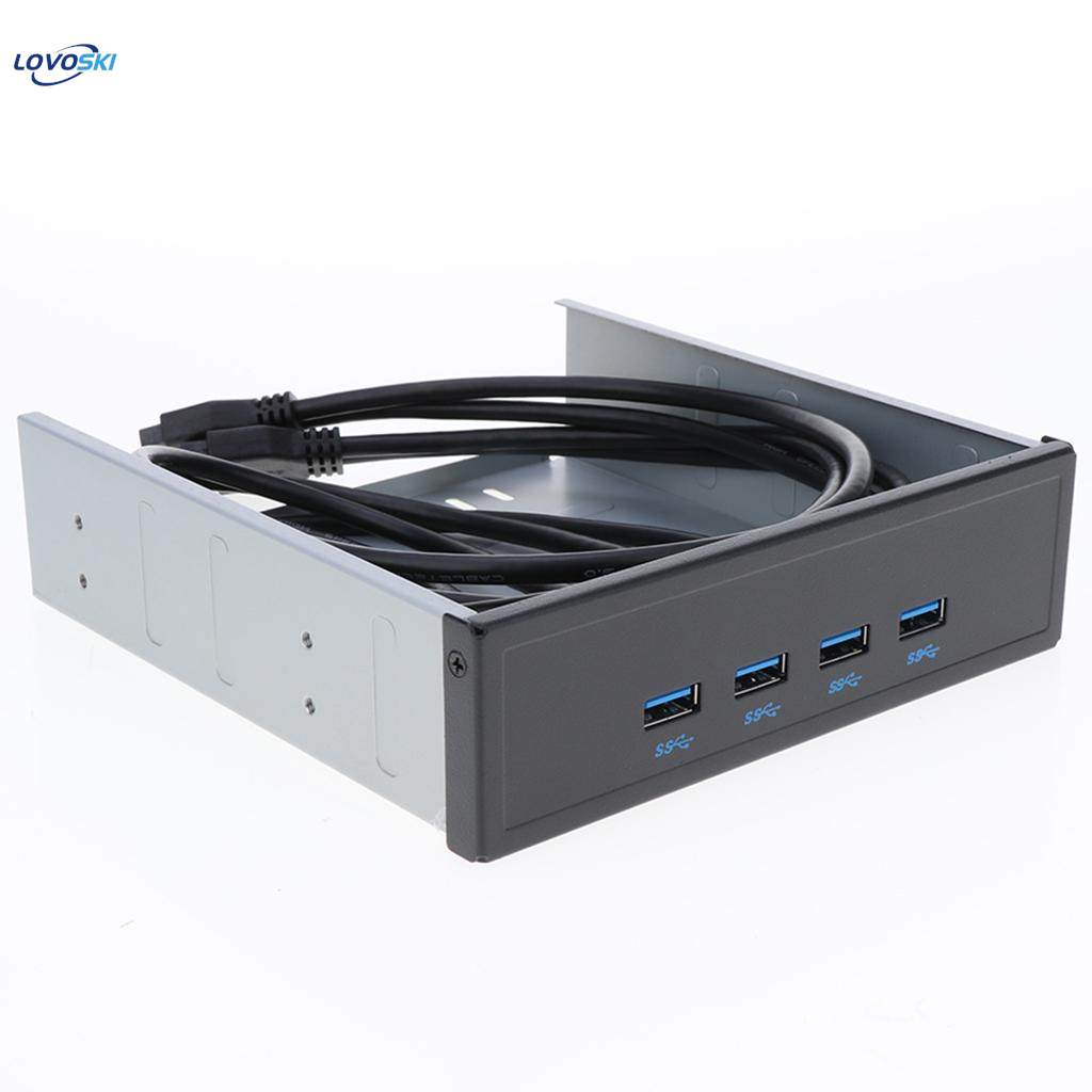 USB3.0 4Ports， Front Panel USB Hub with USB To 19/20 Pin Power Connector. 
