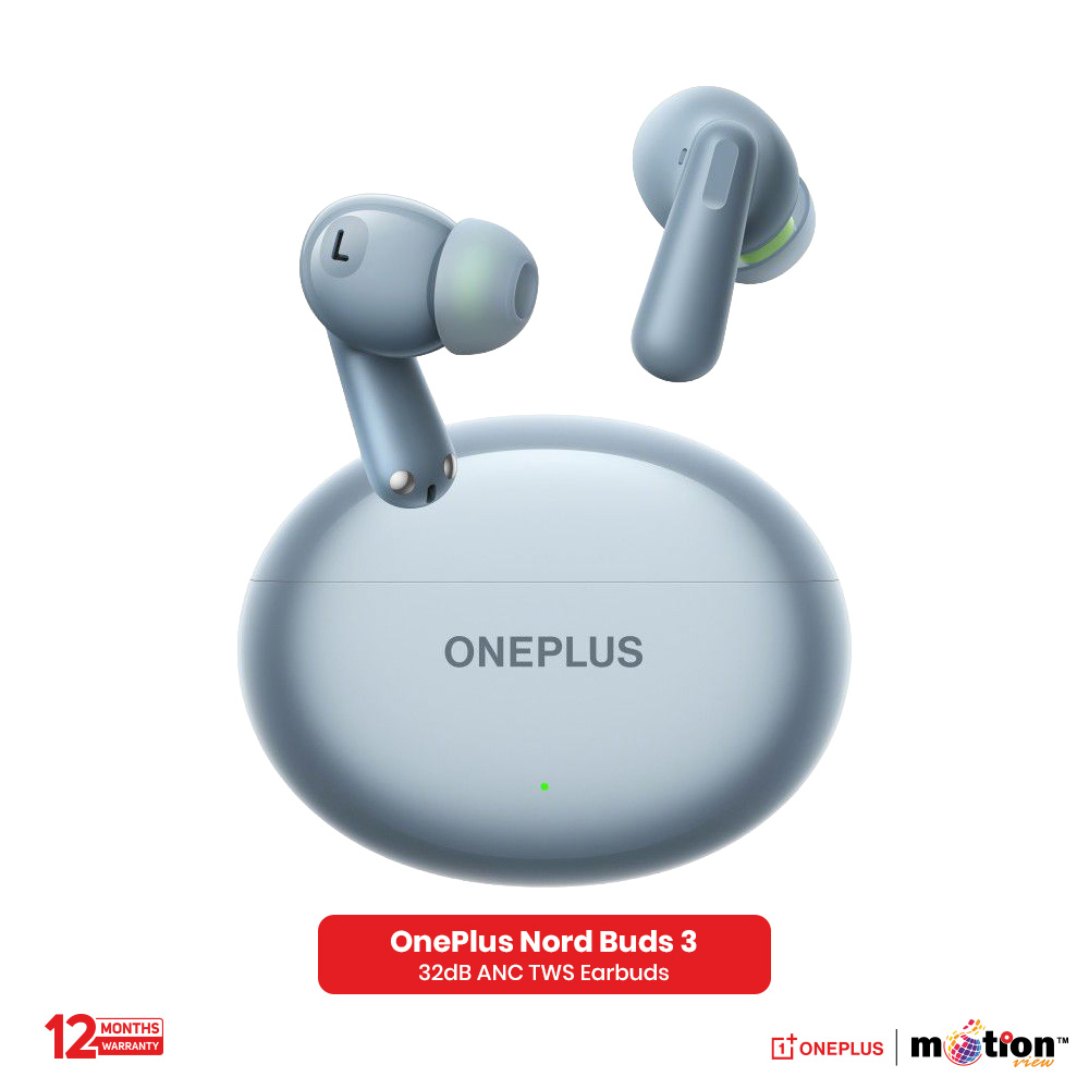 OnePlus Nord Buds 3 with Up to 32db Active Noise Cancellation Wireless Earbuds