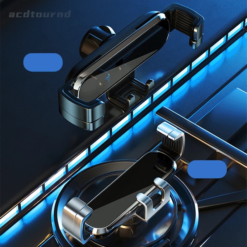 Car Phone Holder for Audi A4 B8 8KH B9 8WH A5 2009-2020 Gravity Navigation Bracket GPS Stand Air Outlet Clip Support Mount. 
