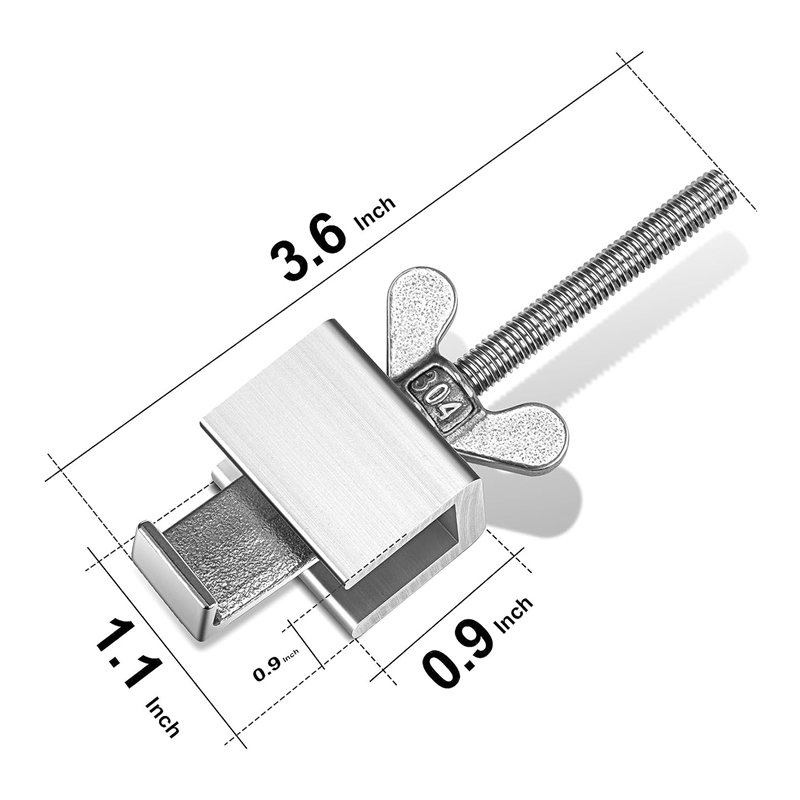 Upgraded Portable Door Lock, Heavy Duty Metal Door Locker for Extra Home Security, Adjustable Travel Door Security Easy Install. 