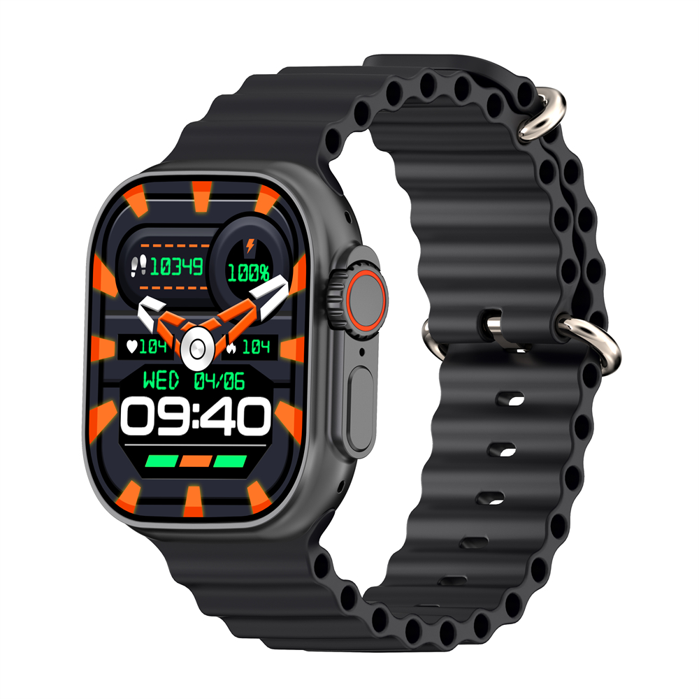 W69 Ultra Smart Watch Men 49mm ROM 2GB Series 9 Compass NFC Feel Game BT Call Music Siri IWO Watch for IOS&Android Phone.. 