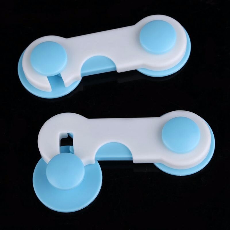 【happy one】4 PCS Baby Care Box Drawer Wardrobe Door Fridge ty Lock Multifunction Locks Straps For Infantil. 