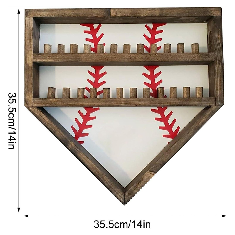 Baseball Holder Display Case Baseball Display Case Baseball Holders for Balls Display Baseballs Wall Display Box Antifade UV Protection Green. 