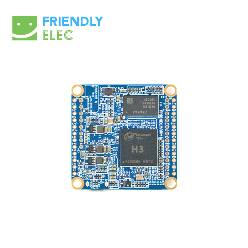 Ultra small NanoPi NEO Air, Quanzhi H3, IoT development board, WiFi Bluetooth, UbuntuCore. 