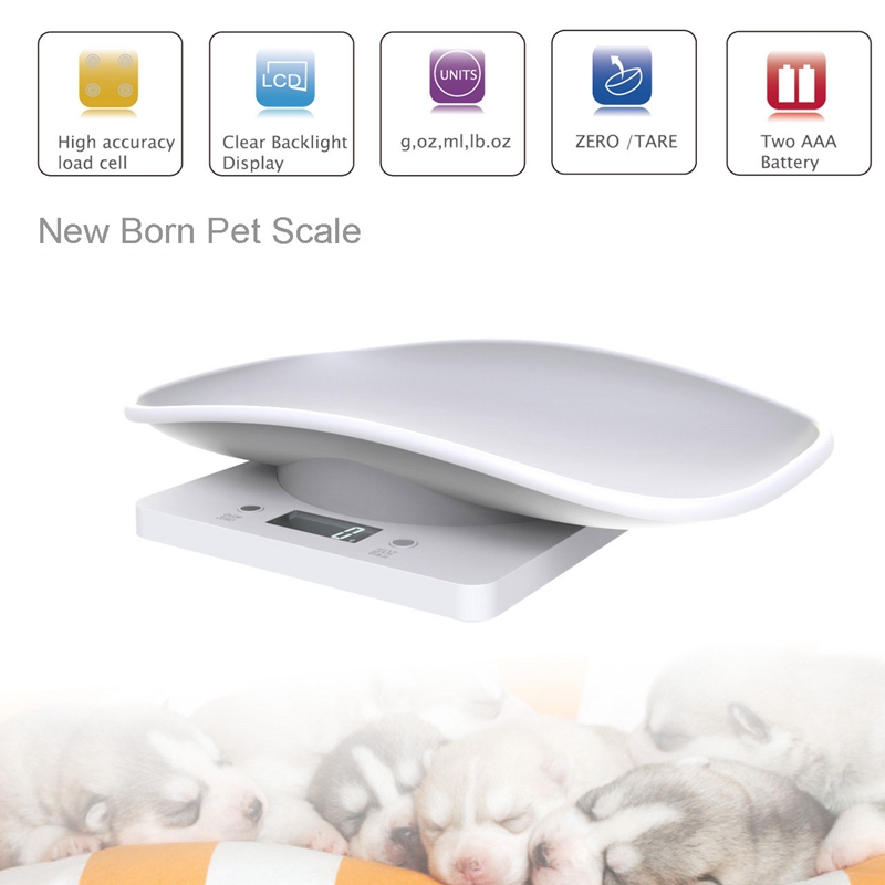 Digital Scale Pet Electronic Weighing Scale Mini Precision Grams Weight Balance Scale for Measure Puppy High Precision. 