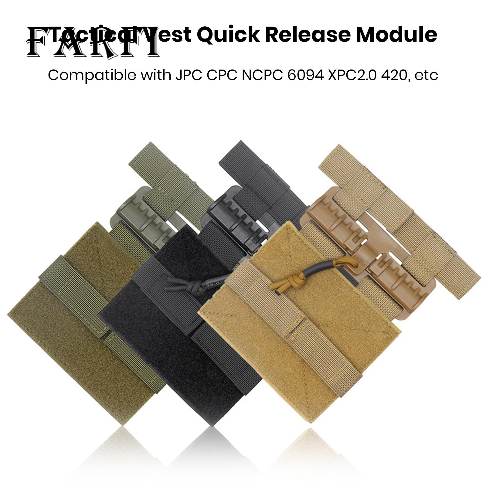 Tactical Gear Outdoor Tactical Vest with Quick Release Durable Versatile Camping Gear