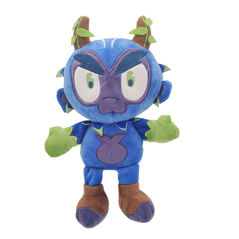 27cm Cute Obyn Greenfoot Plush Toy Bloons TD 6 Game Toy Soft Stuffed Cartoon Plushie Figure Kids Brinquedos Birthday Gift Toys