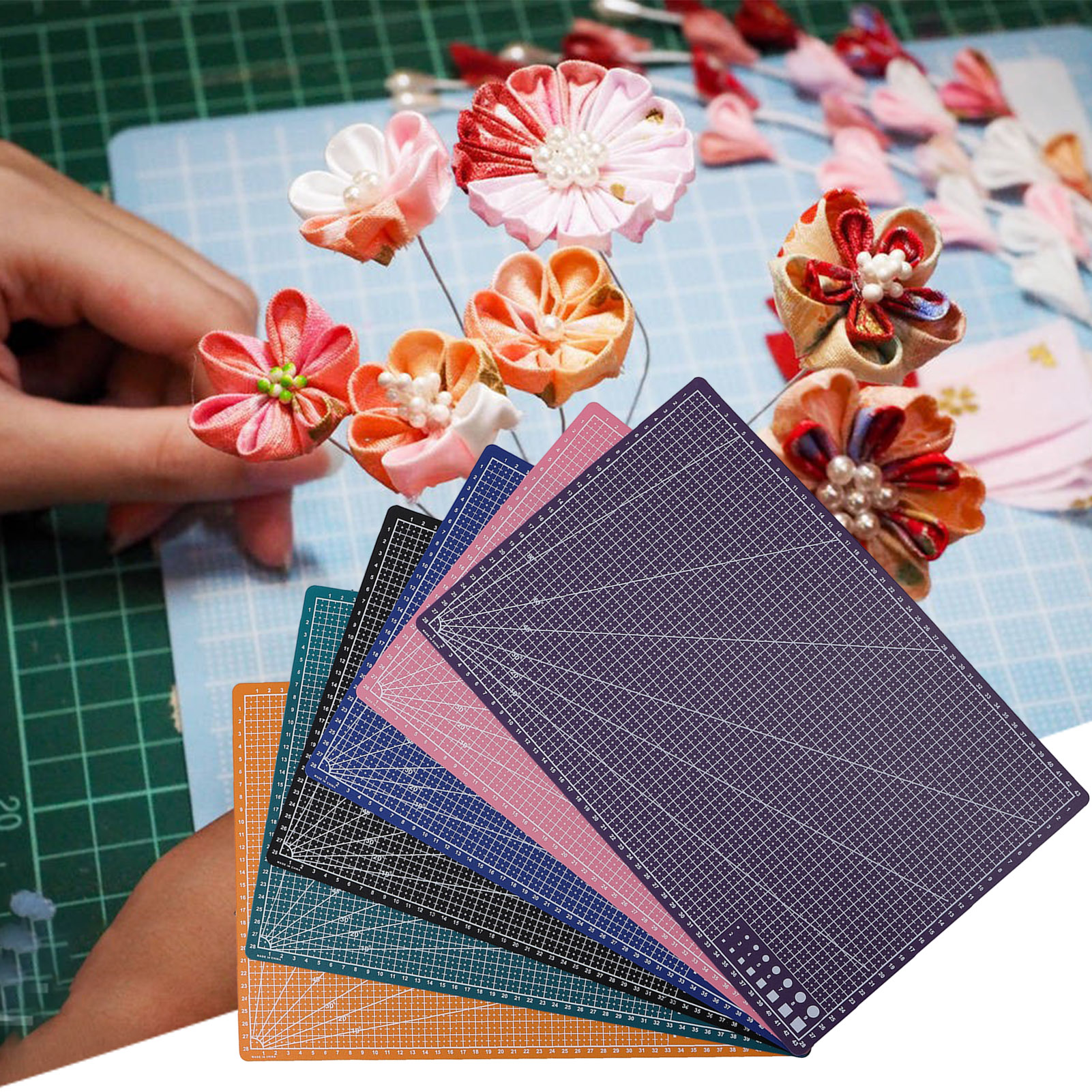 Precision Cutting Mat Professional S-aling Cutting Mat Board with Scale for Diy Crafts A3 A4 Size Cutting Mat for Crafters. 
