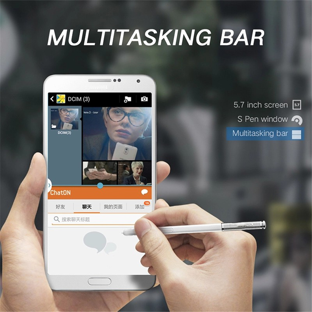 Multi-Function Pen Replacement for Samsung Galaxy Note 3 Stylus S-Pen. 