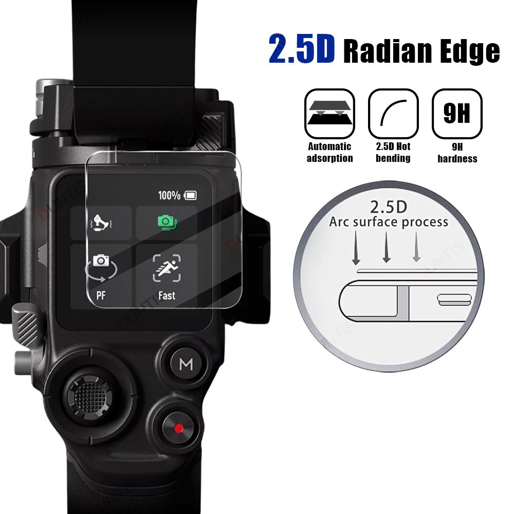 Protections D'Écran Verre Trempé Pour DJI RS 4 Mini - Lot De 3, Dureté 9H | Anti-Rayures, Installation Facile