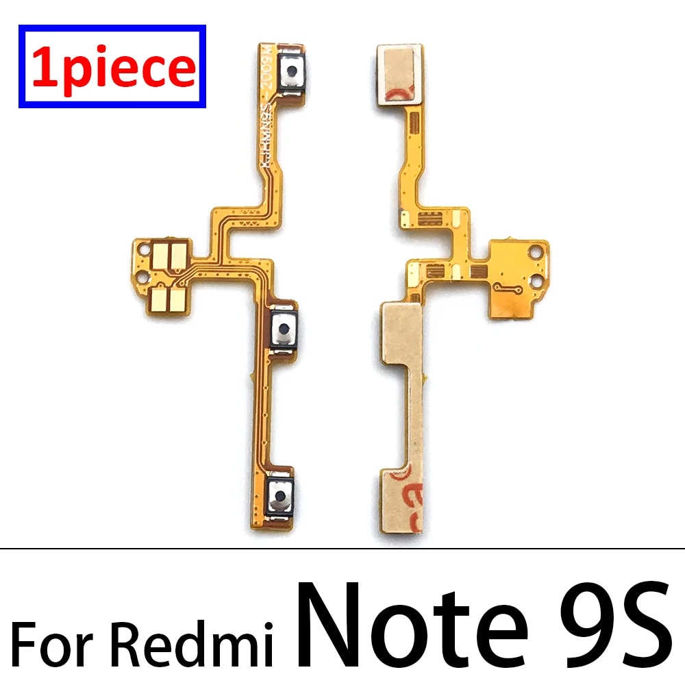 Power Switch On/Off Button Volume Key Button For Xiaomi Redmi 8 8A 9 Note 9 9S/ Mi 9 1110 Lite 10T 9 Se Note 10 Pro Flex Cable. 