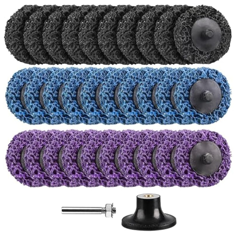 2In Quick Change Easy Strip Discs for Drills,Die Grinder Attachments