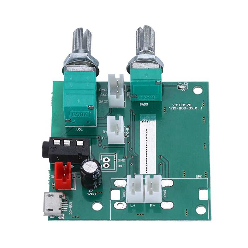 20W Bluetooth 5.0 5V 3A 2.1 Channel 3D Stereo Amplifier Digital AMP Board Module. 