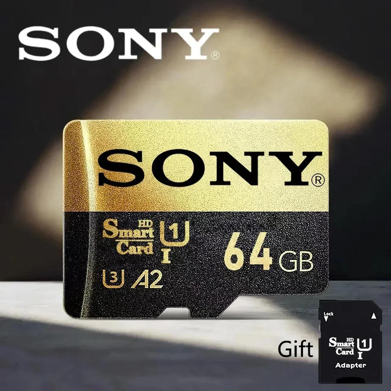 Original SONY 1TB Micro SD Card Memory TF/SD Card 128GB 256GB 512GB Mini Memory Card Class10 For Camera/Phone 2024 NEW. 
