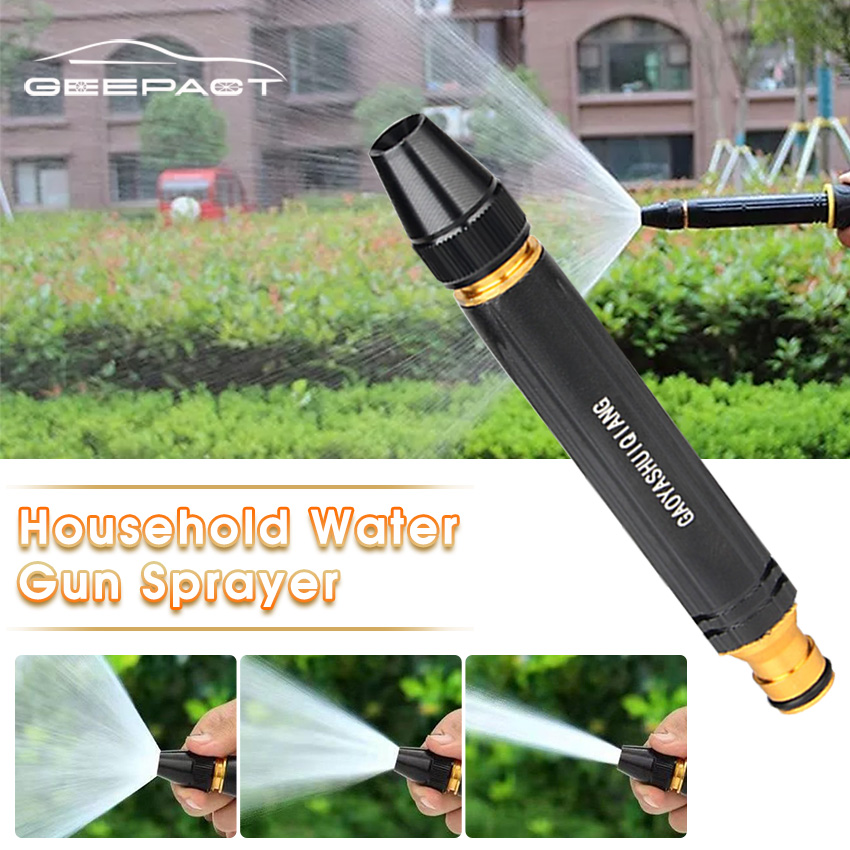 Garden Water Hose Nozzle For ,pressure Car Wash With Spray Watering Pipe Tube Sprinkle 【国内在庫】