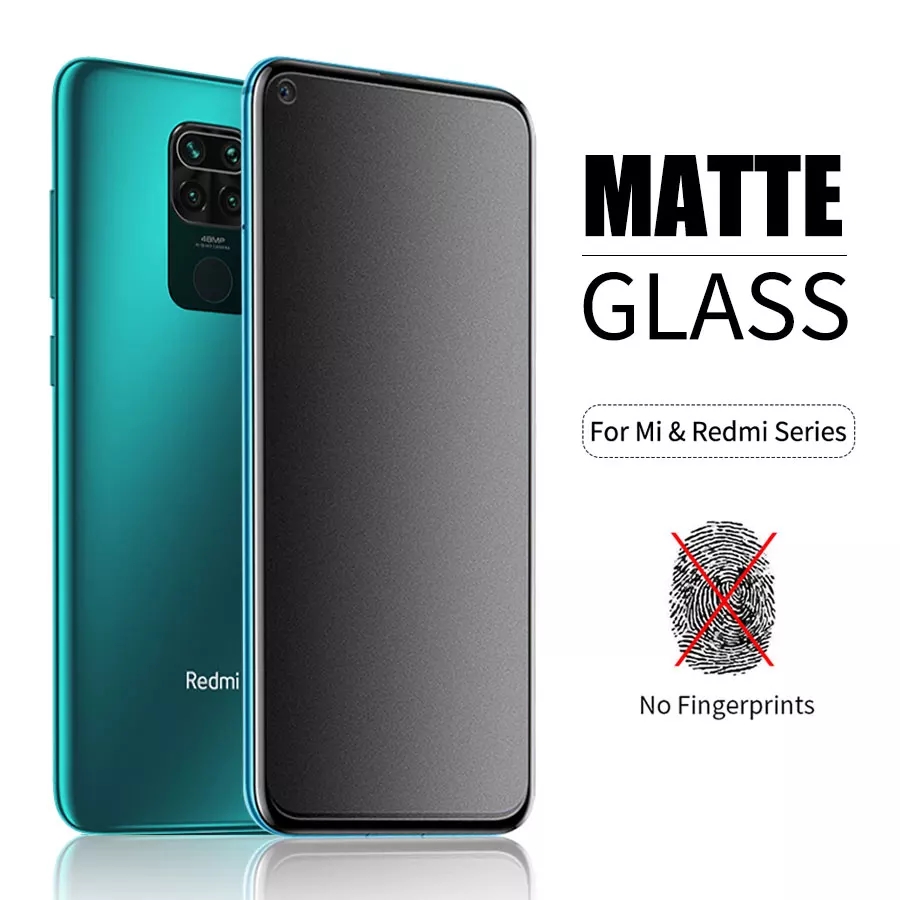 Matte Glass Redmi Note 9D PUBG Matte Tempered Glass For Redmi Note